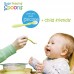 Soft Tip Silicone Baby Spoons And Travel Case Silicone Infant Feeding Spoon Set 4 Spoons 4 Colors (Green and Blue)(Pink and Purple) Perfect for Baby Feeding and Self Feeding BPA free Best Baby Spoon - B07D8SXMX5